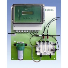 Контроллер рН, свободного хлора, редокс-потенциала, температуры "PNL EF214 pH/Rx/T/CL